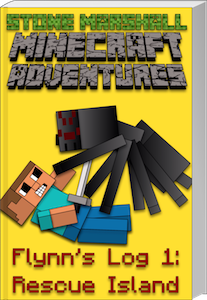 New eBook cover: Minecraft Adventures-Flynns Log 1