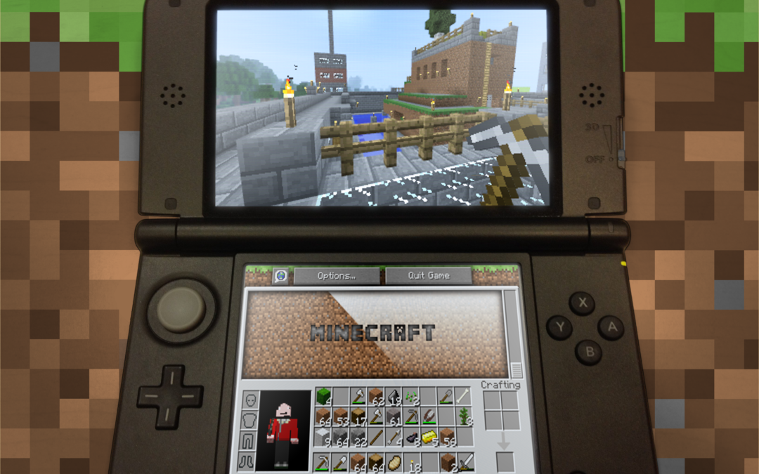 Minecraft Now Available On New Nintendo 3DS