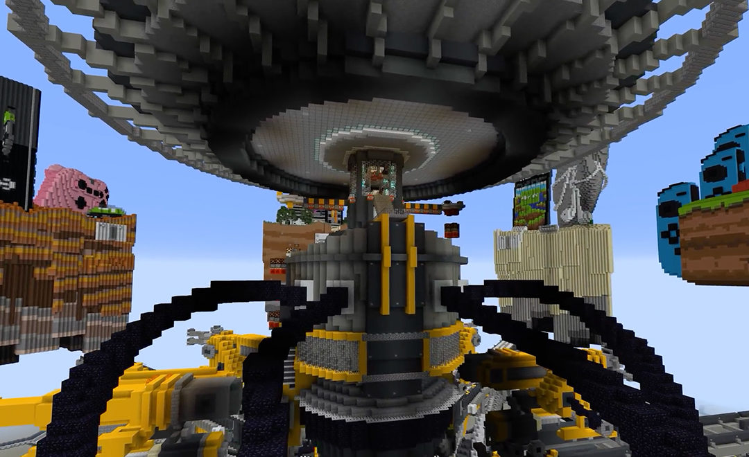 Minecraft Built a Colossal Machine Inside the Game to Advertise a Special New Update