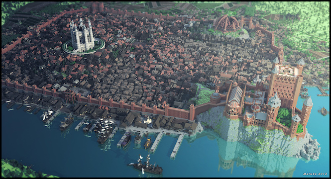 These Devoted Minecraft Players Have Added Game Of Thrones’ Kings Landing To Their World – In Beautiful Fashion