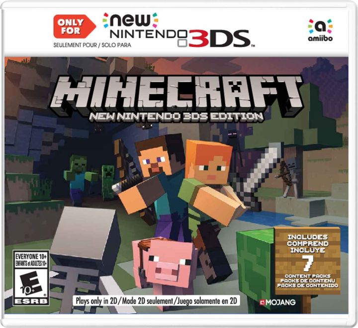 Minecraft: New Nintendo 3DS Edition Gets Physical Release Date