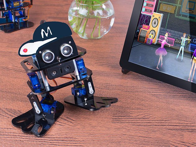 Learn the ropes of robotics with this programmable dancing robot