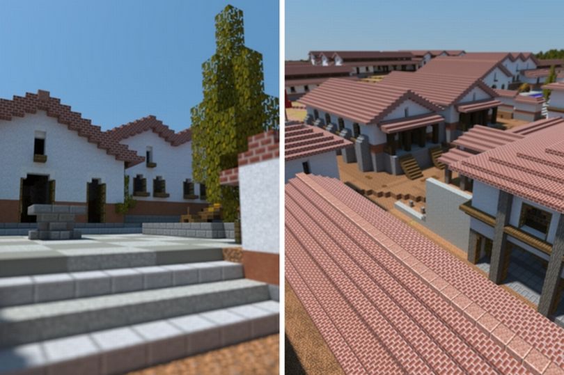 You Can Now Take A Stroll Around Roman Exeter On Minecraft Stone Marshall Author 2553