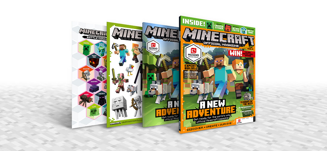 Official ‘Minecraft’ Magazine out in the UK, coming to the US “SOON”