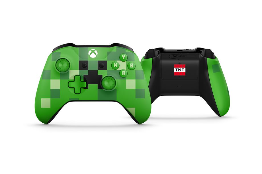 Minecraft gets an Xbox One S bundle and themed controllers