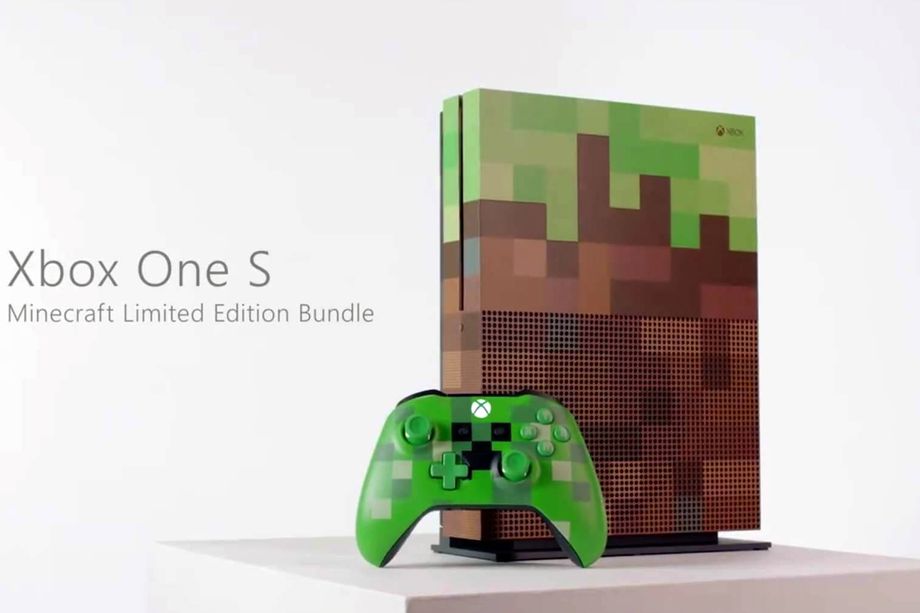 Microsoft’s custom Minecraft Xbox One looks like it came out of the game