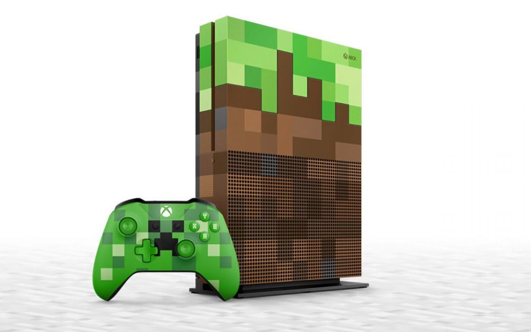 This limited edition Minecraft Xbox One S bundle looks like dirt (but in a good way)