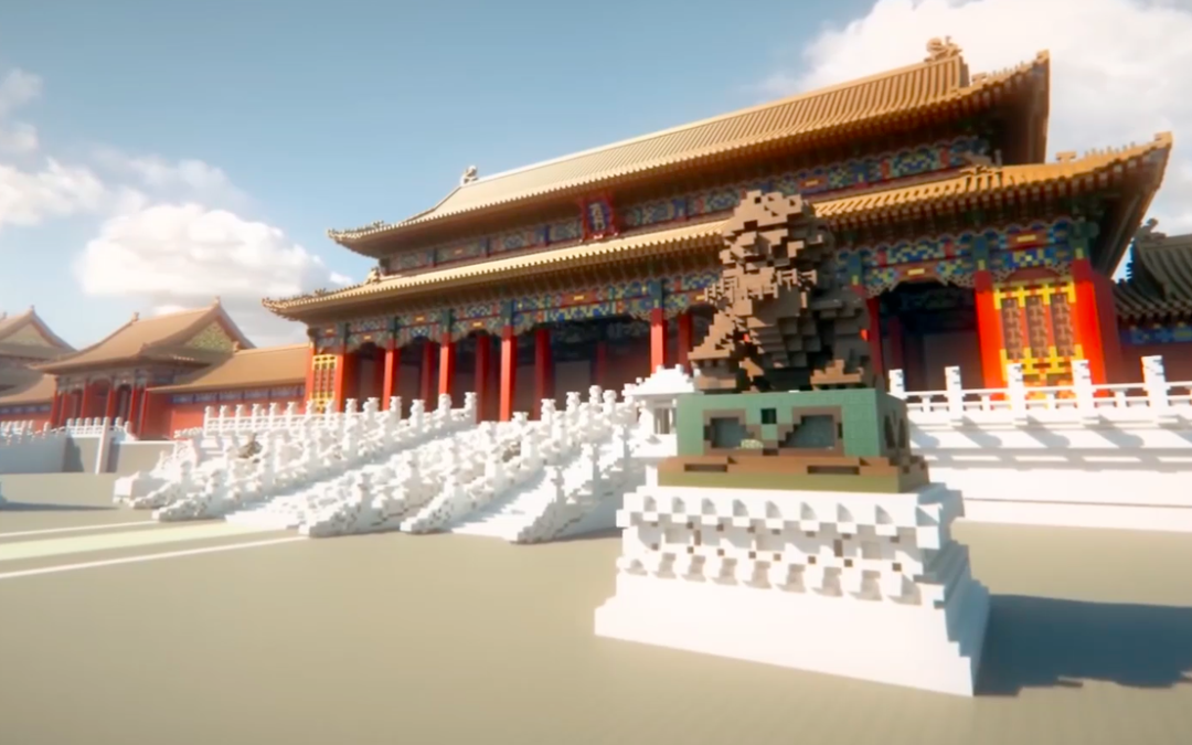 China’s Forbidden City has been recreated in billions of bricks in ‘Minecraft’