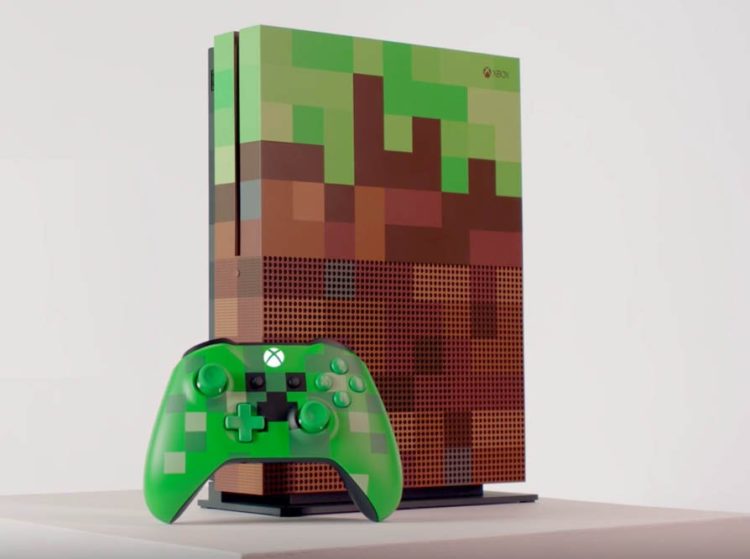 Minecraft Xbox One S Console Ships for $399