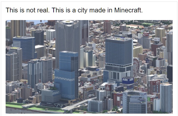 This Realistic City Made In Minecraft Has Us Astonished