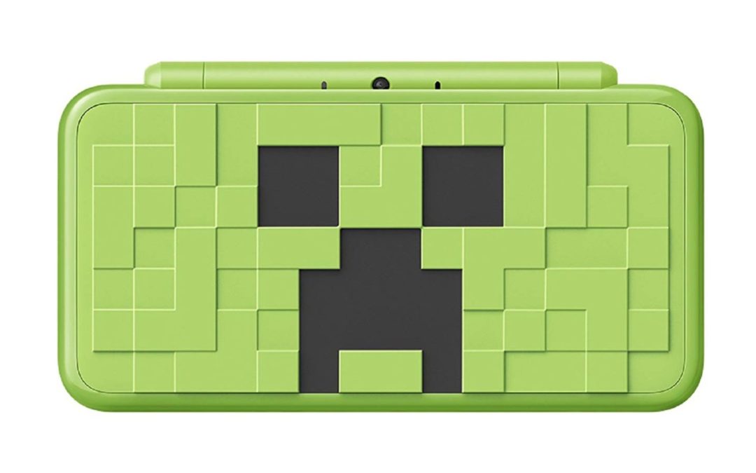 Looks Like The Minecraft: New Nintendo 2DS Creeper Edition Is Coming To Europe