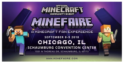 Minecraft Minefaire Takes Place In Schaumburg This Weekend