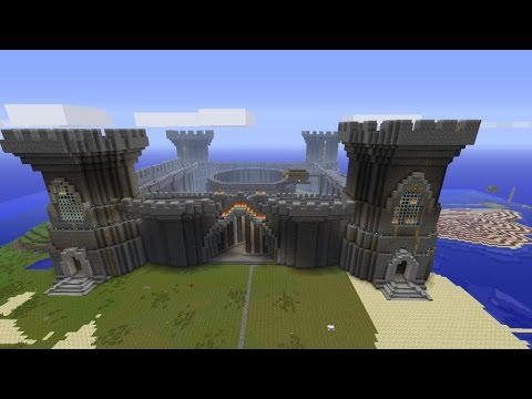 Fastest time to build a castle in Minecraft Creative mode