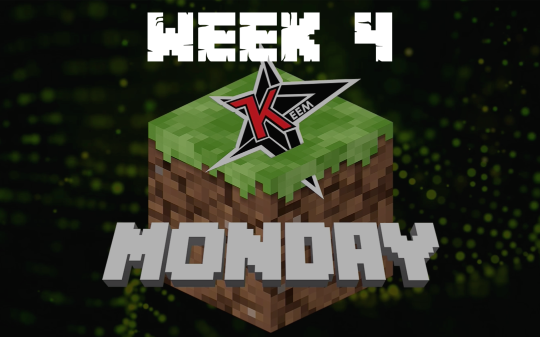 Minecraft Monday Week 4: Live stream, teams and results