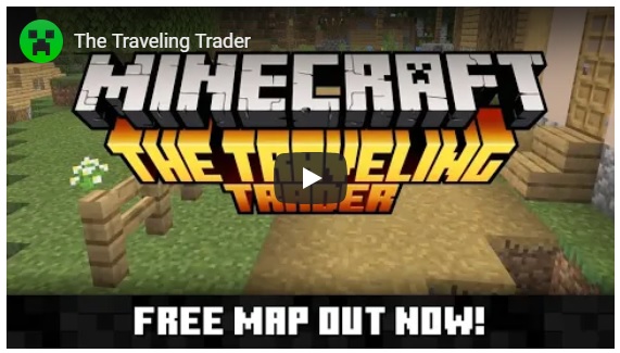 DOWNLOAD THE FREE MAP “THE TRAVELLING TRADER” IN MINECRAFT AND HELP A CHARITY