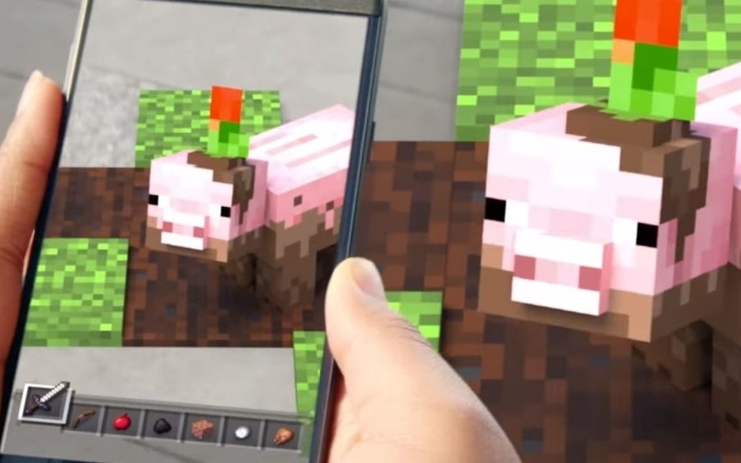 Looks like Microsoft is teasing a Pokémon Go-style Minecraft game