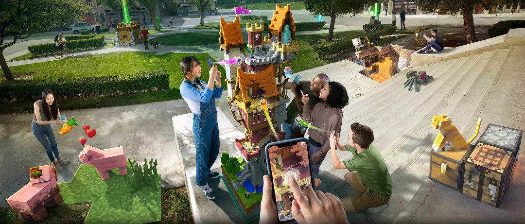 News & Analysis / Minecraft Earth Is an Augmented Reality Game for iOS, Android