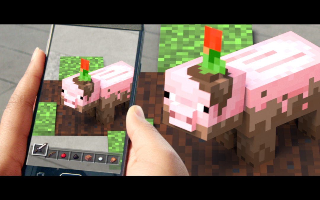 Microsoft Brings Augmented Reality to “Minecraft”