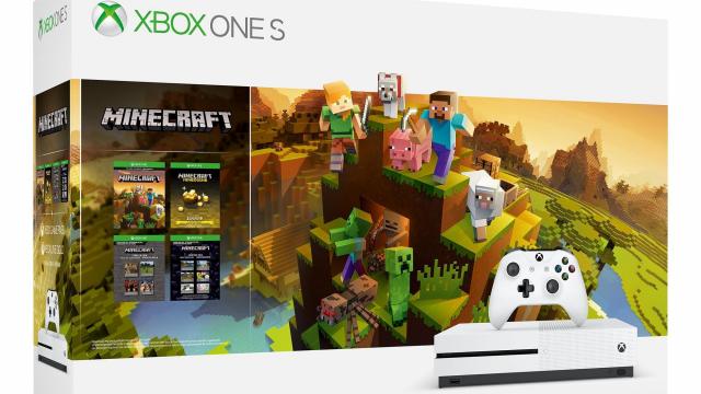 Microsoft Xbox One S 1TB Minecraft Creators Bundle only $199 at Walmart & Amazon!