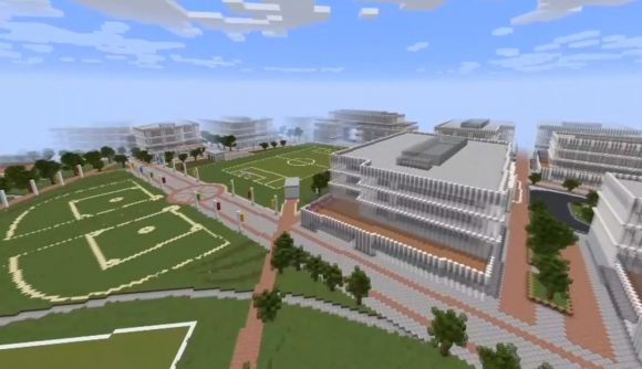 Microsoft is using Minecraft to help redesign its 500-acre campus