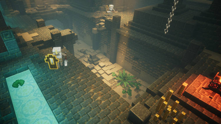 Minecraft: Dungeons will dungeon-crawl through the blockworld