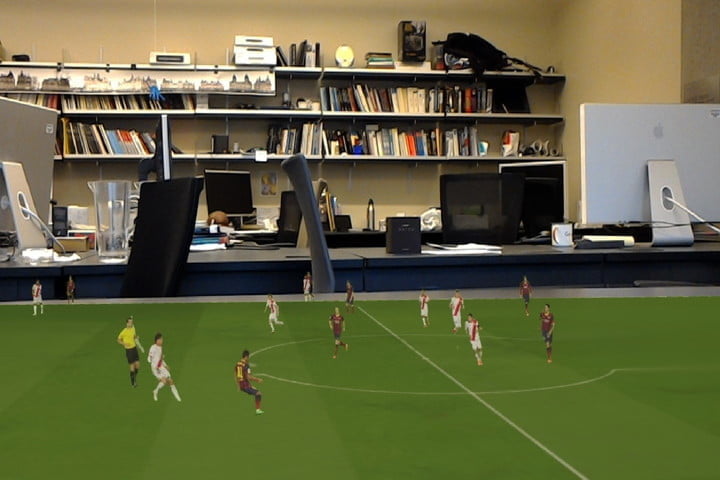 This algorithm turns World Cup games into 3D augmented reality