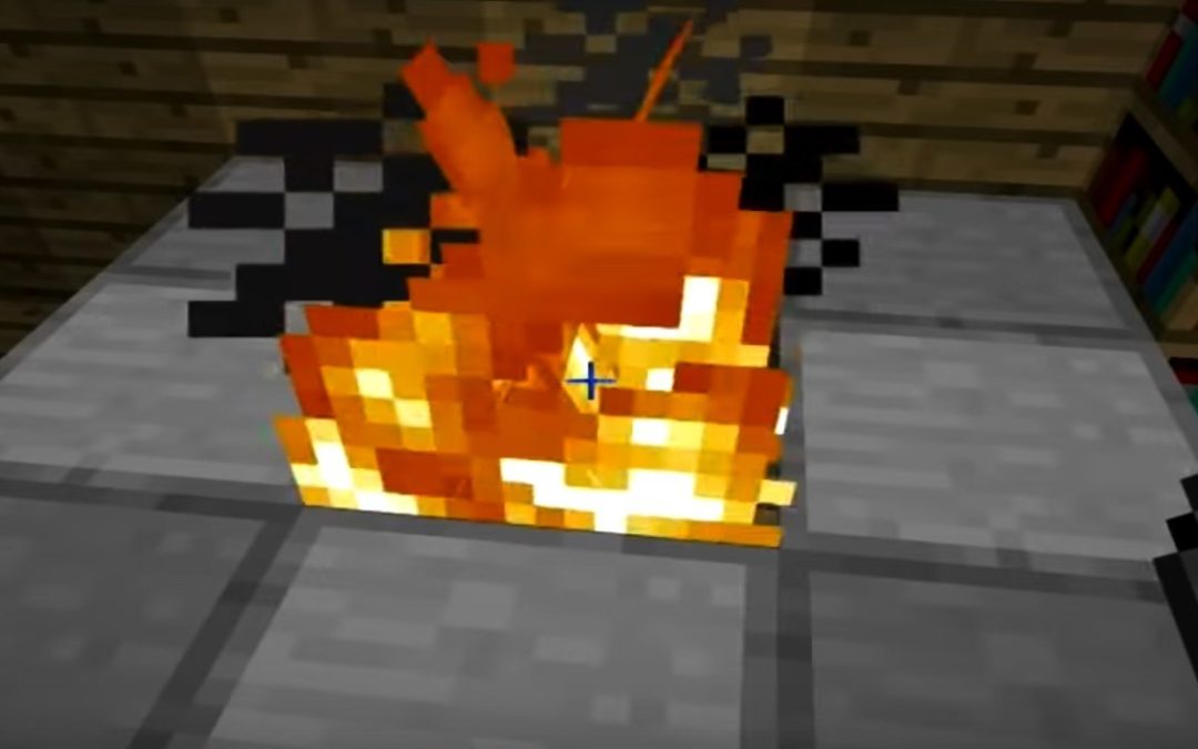 How to build a nice fireplace in Minecraft