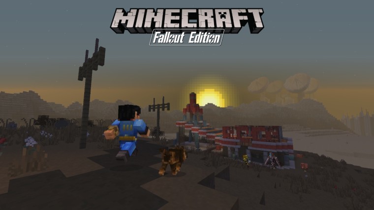 Minecraft Fallout Mash-Up Pack now available for Pocket and Windows 10 versions