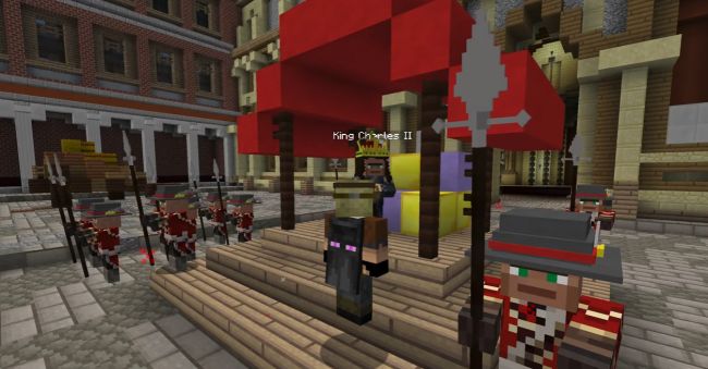 Minecraft Museum of London project adds third and final Great Fire map