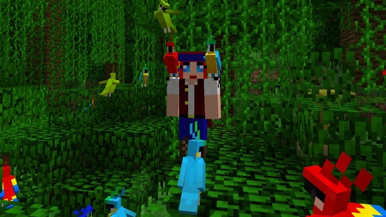 Minecraft takes away cookies from parrots following an ...