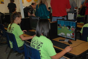 MUSD students using Minecraft to learn coding