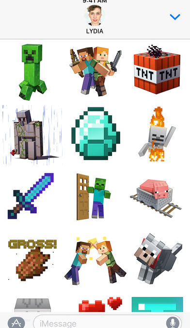 ‘Minecraft Stickers’ Will Let You Add a Creeper To Every Conversation