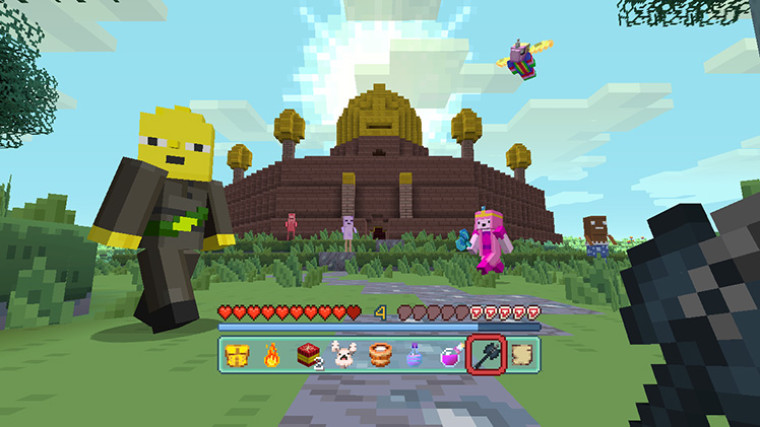 Minecraft Adventure Time Mash Up Pack Is Now Available For The Console Edition Stone Marshall Author