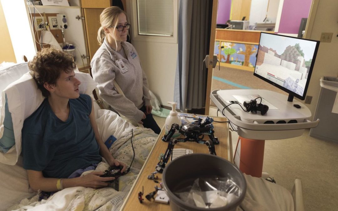 Gaming carts donated by gamers provide sense of normalcy to hospitalized kids