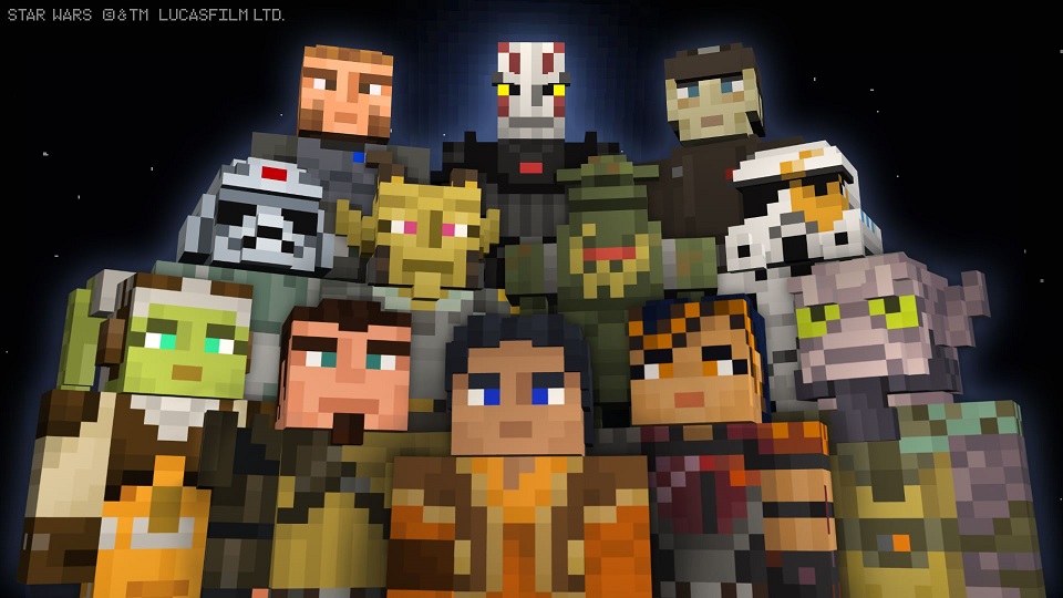 Minecraft Star Wars Sequel Skin Pack Announced, Available Now