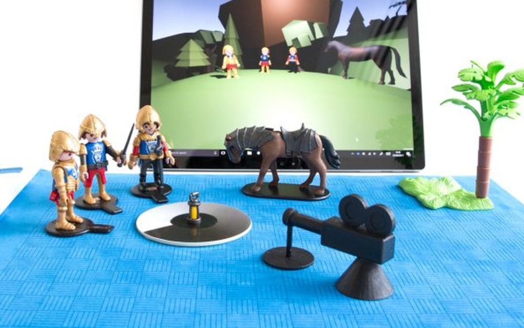 Microsoft’s smart mat project could blend Lego and Minecraft together