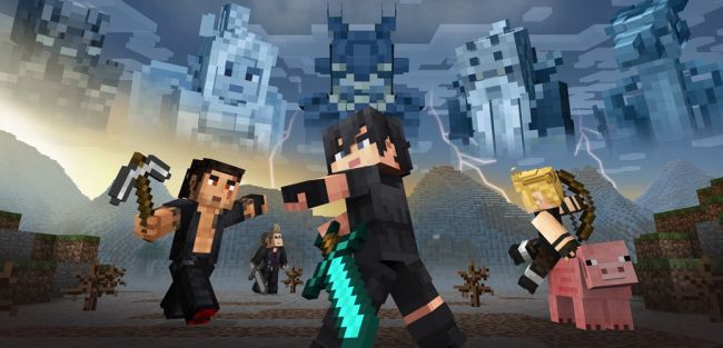 Final Fantasy 15’s Noctis and pals have come to Minecraft