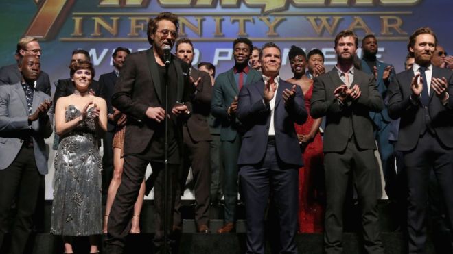 Avengers: Infinity War smashes global opening weekend box office record