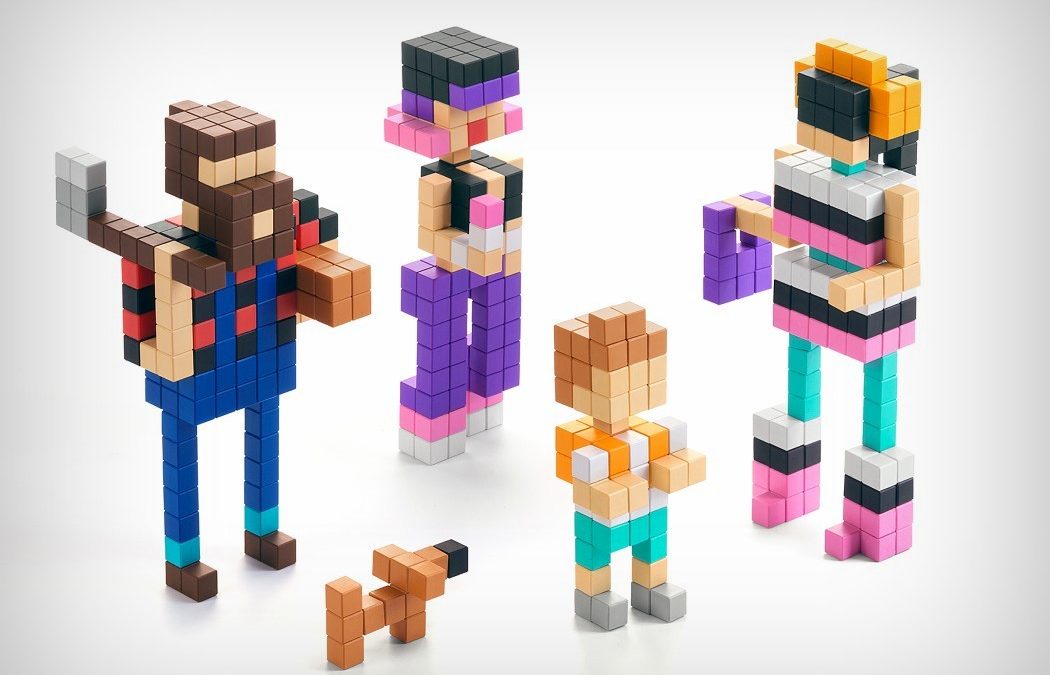 MAGNETIC PIXELS THAT BRING MINECRAFT TO LIFE