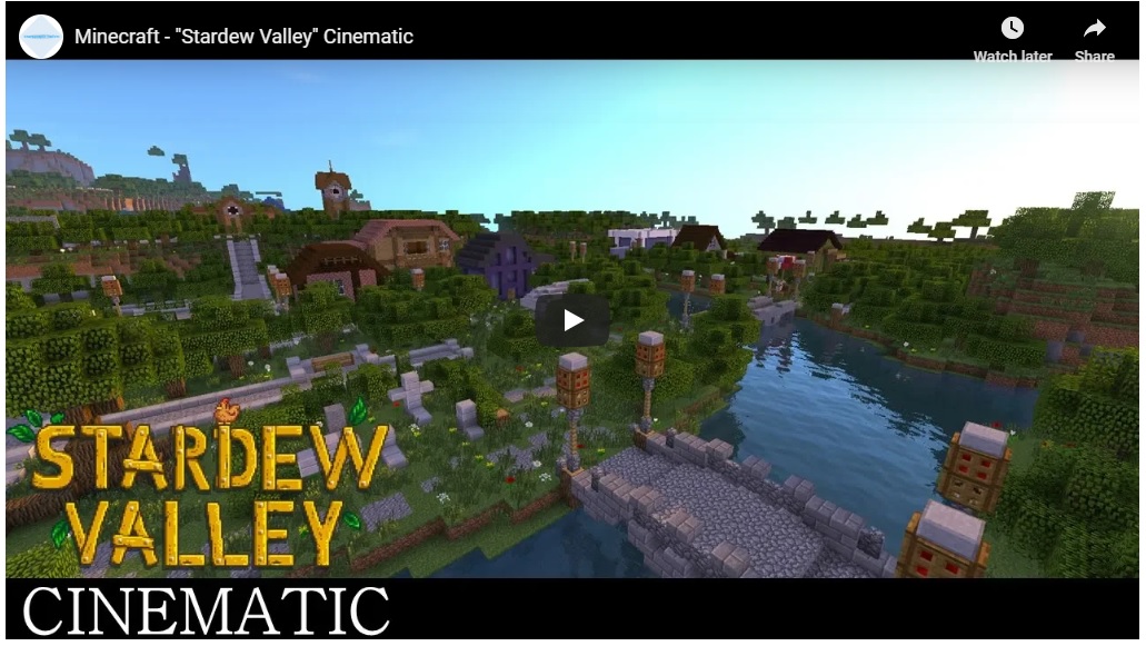 Some Genius Recreated the World of ‘Stardew Valley’ in ‘Minecraft’