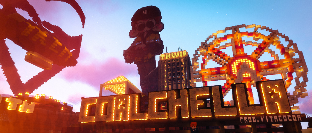 Minecraft held a virtual music festival last month, and called it Coalchella