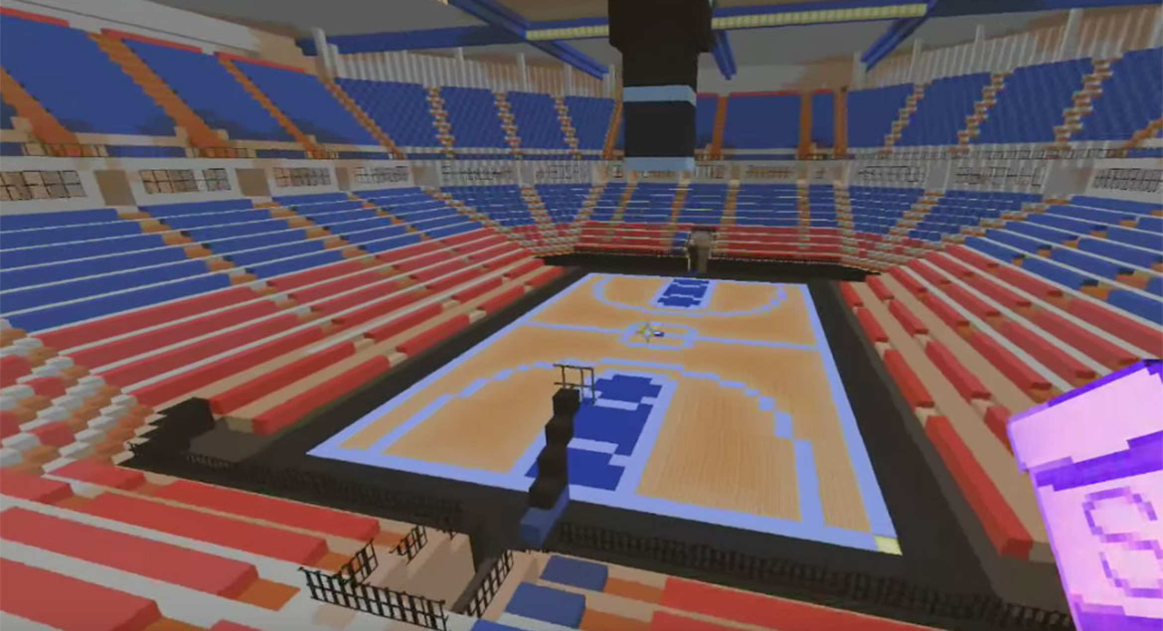 Fan Creates Sleep Train Arena in Minecraft | Stone Marshall-Author