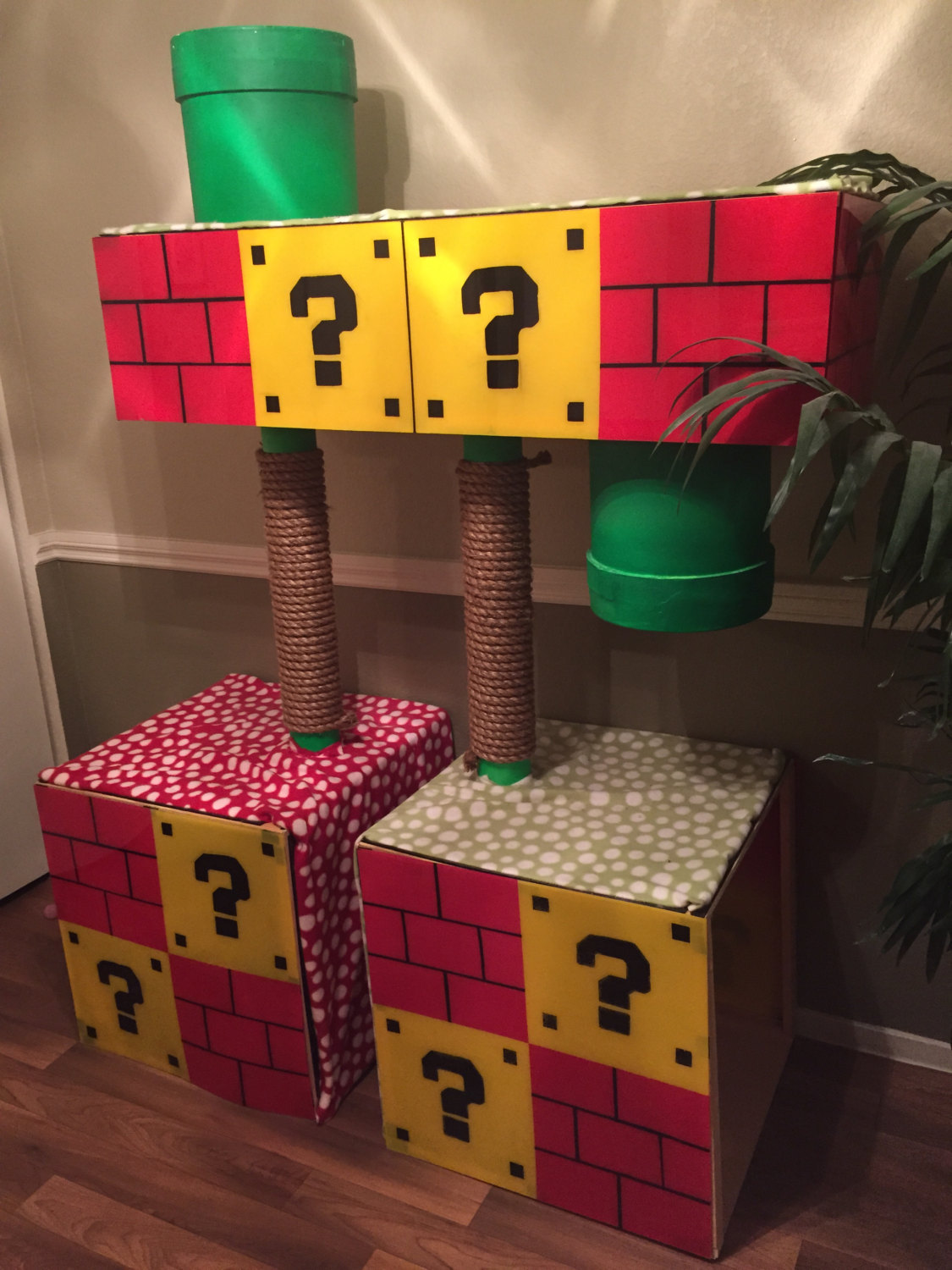Here’s a Super Mario cat tree for your Princess Purr | Stone Marshall
