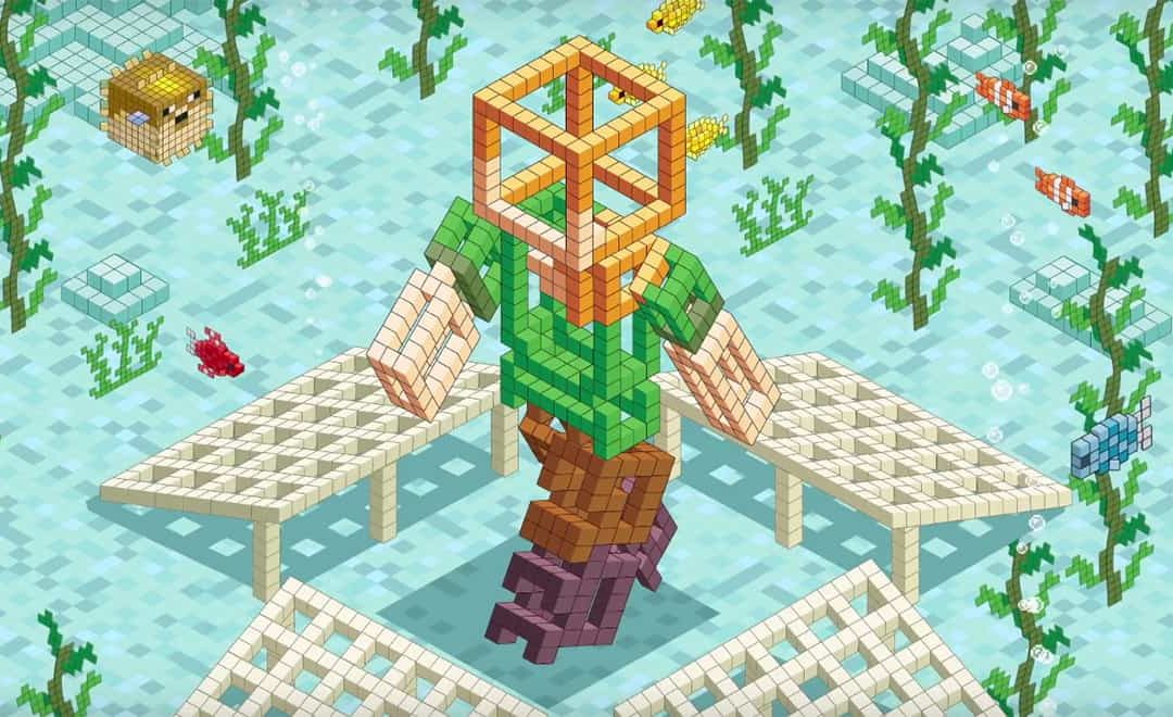 Minecraft Let Gamers Design Sculptures That Will Now Become Coral Reefs